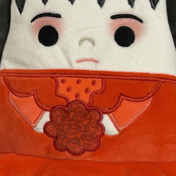 Squishmallows 8" Beetlejuice Movie Lydia Deetz Bride Red Dress NWT Halloween - Picture 2 of 5